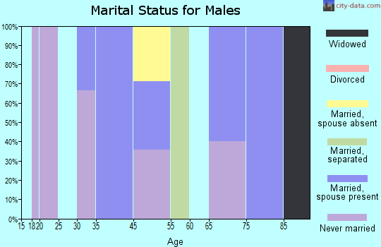 Gay marital status for males