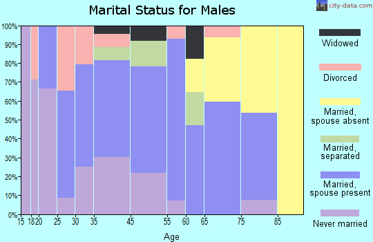 Gibson marital status for males