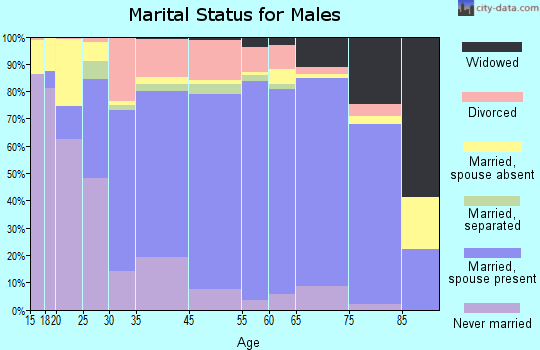 Talladega marital status for males