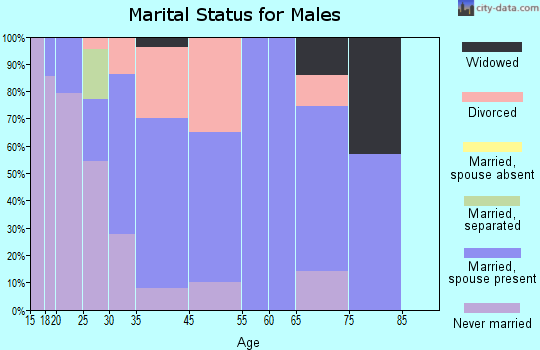 Homeland marital status for males