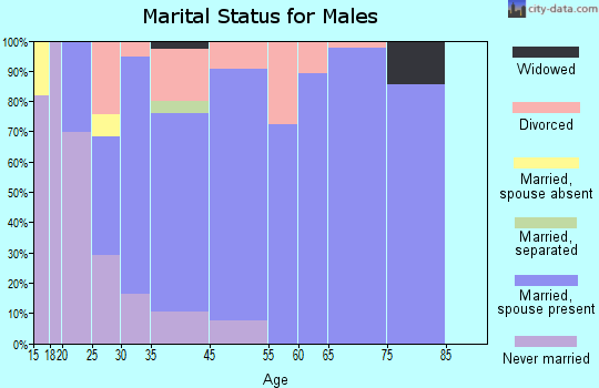 Ivey marital status for males