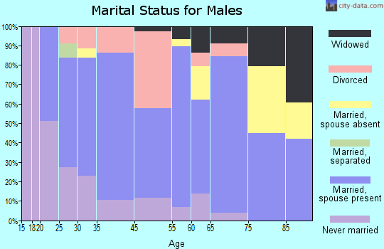 Jasper marital status for males
