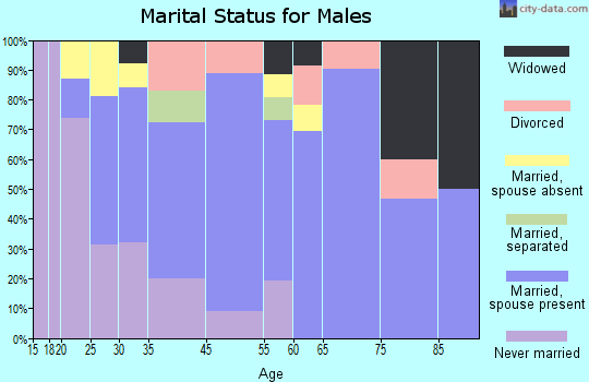 Lenox marital status for males