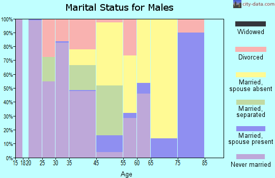 Morgan marital status for males