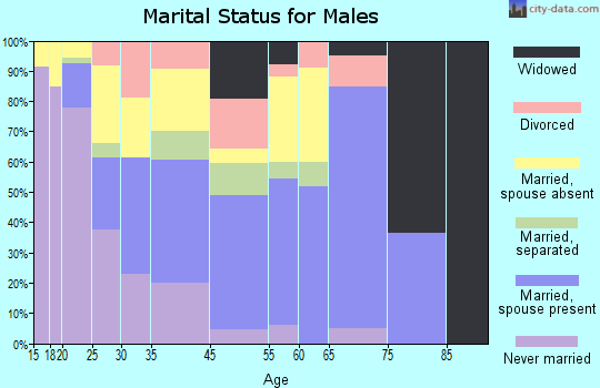 Norcross marital status for males