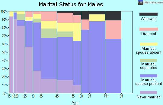 Vienna marital status for males