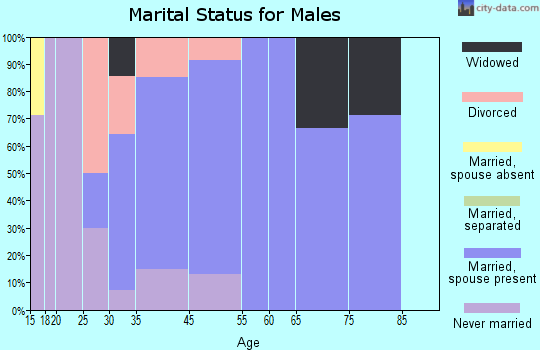 Williamson marital status for males
