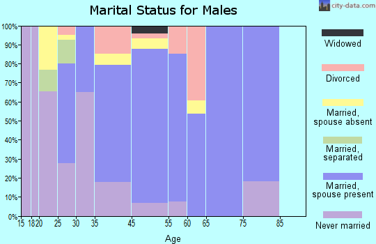 Hawi marital status for males