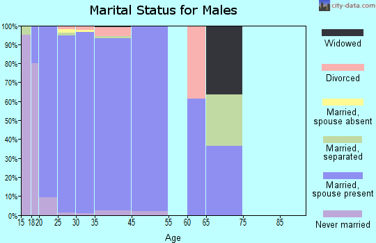 Hickam Housing marital status for males