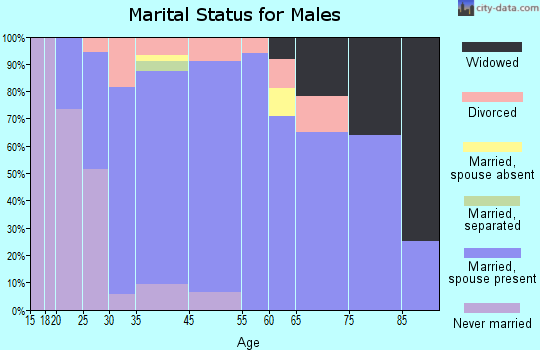 Weaver marital status for males