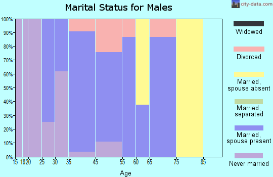 Nanawale Estates marital status for males