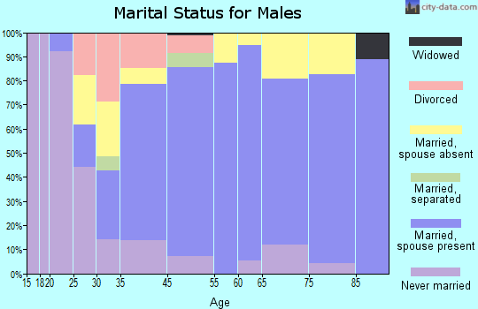 Puhi marital status for males