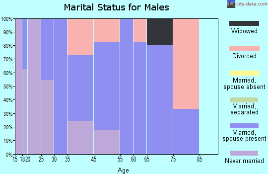 West Point marital status for males
