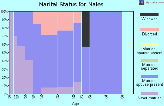 Athol marital status for males