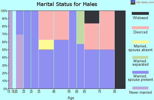 Hollister marital status for males