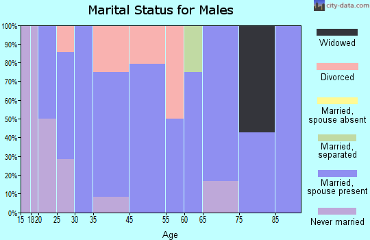 Kendrick marital status for males