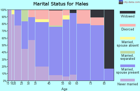 McCall marital status for males