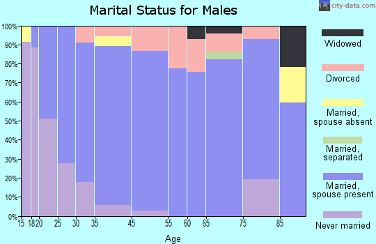 Malad City marital status for males