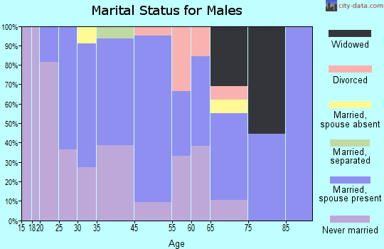 Alakanuk marital status for males