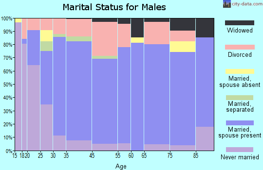 Payette marital status for males