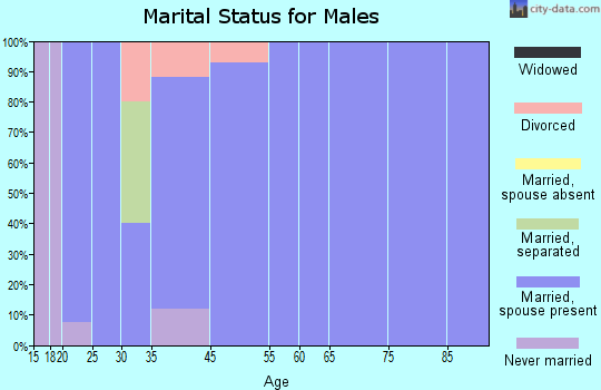 Arrowsmith marital status for males