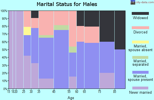 Ashley marital status for males
