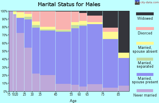 Belleville marital status for males