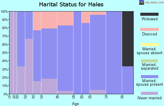 Bowen marital status for males