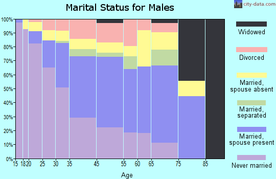 Barrow marital status for males