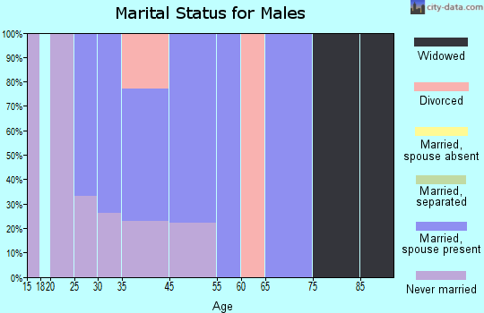Broadlands marital status for males