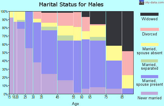 Burnham marital status for males