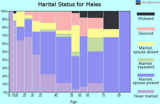 Bethel marital status for males