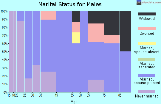 Chadwick marital status for males
