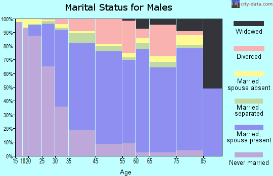 Dolton marital status for males