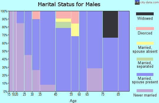 Fithian marital status for males