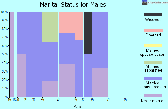 Chitina marital status for males