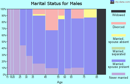 Hebron marital status for males