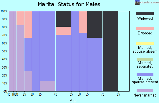 Henning marital status for males