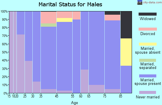 Herscher marital status for males