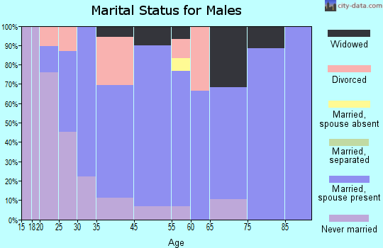 Brilliant marital status for males