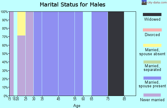 Covenant Life marital status for males