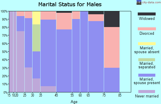 Keithsburg marital status for males