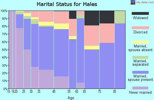 Dillingham marital status for males