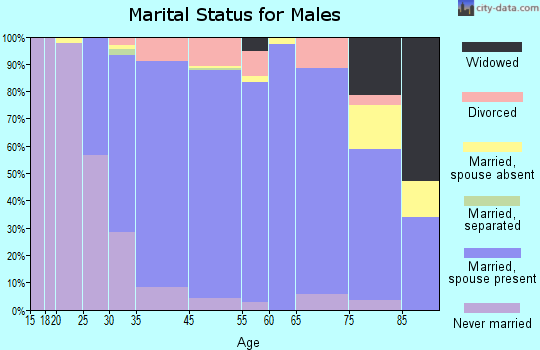 Lemont marital status for males