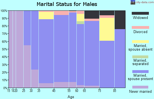 Lincolnshire marital status for males