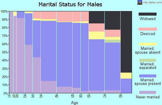 Lisle marital status for males