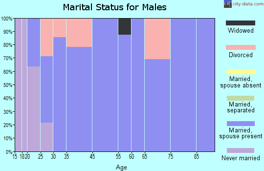 Manchester marital status for males