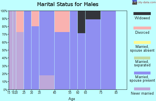 Metcalf marital status for males