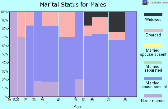 New Boston marital status for males