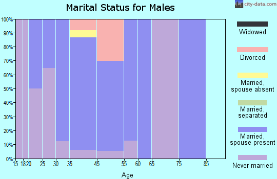Farm Loop marital status for males